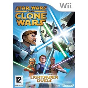 MediaTronixs Star Wars The Clone Wars: Lightsaber Duels (Nintendo Wii) - Game 0MVG Fast Pre-Owned