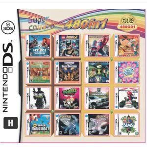 Kompileringskassettekort til Nintendos Ds 3ds 2ds Super Combo Multi Cart H