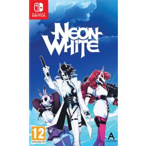 iam8bit Neon White -Spillet, Switch