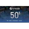 Steam Gift Card 50$