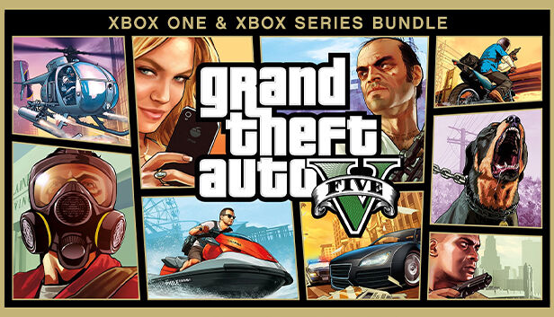 Rockstar Games Grand Theft Auto V - Cross-Gen Bundle (Xbox One & Xbox Series X S) United States