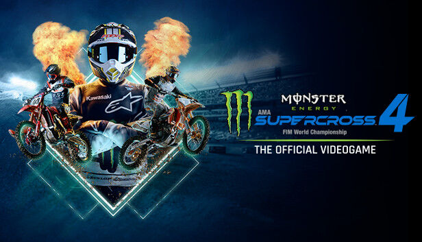 Milestone SRL Monster Energy Supercross - The Official Videogame 4 (Xbox One & Xbox Series X S) Europe