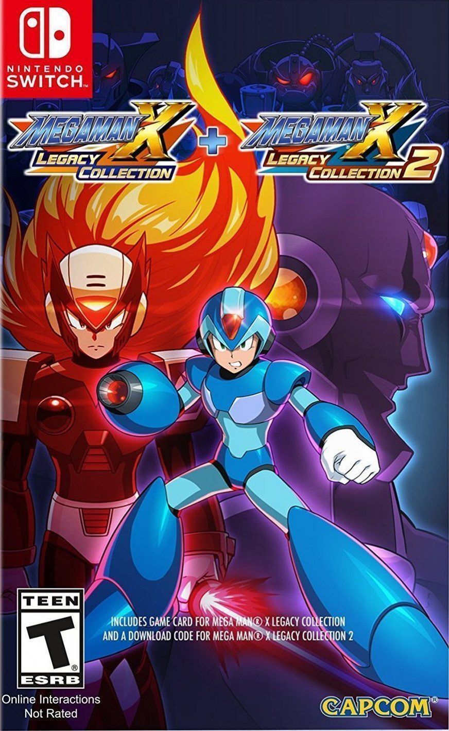 Mega Man X Legacy Collection 1 Switch (Käytetty)