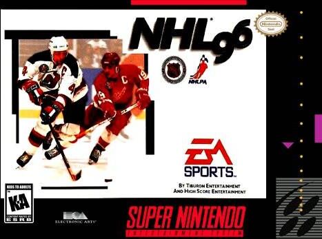 NHL 96 (L) (EU) SNES (Käytetty)