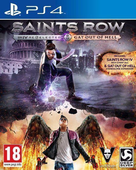 Saints Row IV Re-Elected (pelkkä IV) PS4 (Käytetty)