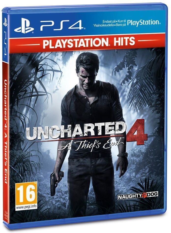 Uncharted 4 A Thiefs End (hits) PS4