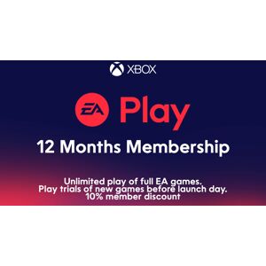 Microsoft EA Play (EA Access) Pass 12 Mois Xbox