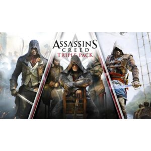 Microsoft Assassins Creed Triple Pack Black Flag Unity Syndicate Xbox ONE Xbox Series X S