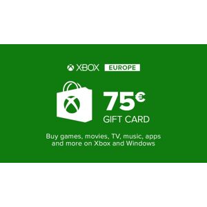 Microsoft Carte cadeau Xbox Live 75a¬ (zone Euro)