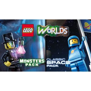 Lego Worlds Classic Space Pack and Monsters Pack (Xbox ONE / Xbox Series X S)