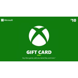 Microsoft Carte cadeau Xbox Live 10£