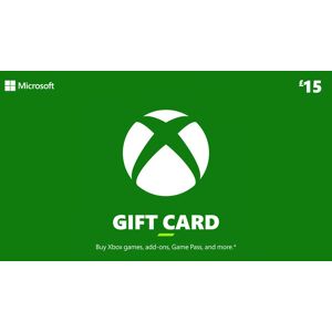 Microsoft Carte cadeau Xbox Live 15£