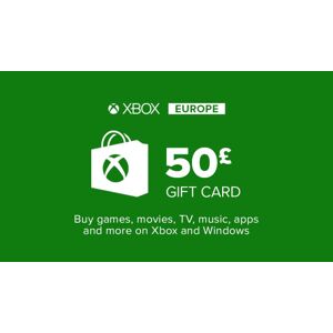 Microsoft Carte cadeau Xbox Live 50£