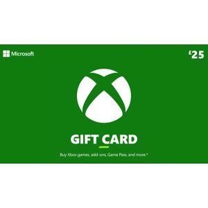 Microsoft Carte cadeau Xbox Live 25£