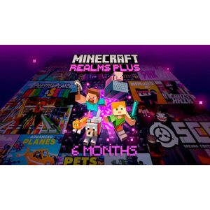 Microsoft Minecraft Realms Plus - Abonnement 3 mois (pour Bedrock Edition)