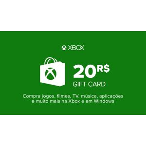 Microsoft Carte cadeau Xbox Live 20 BRL