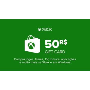 Microsoft Carte cadeau Xbox Live 50 BRL