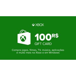 Microsoft Carte cadeau Xbox Live 100 BRL