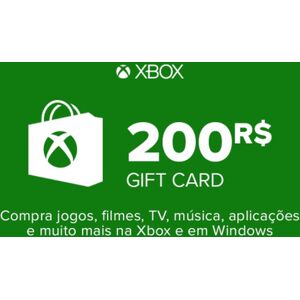 Microsoft Carte cadeau Xbox Live 200 BRL