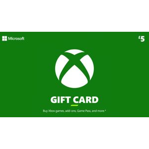 Microsoft Carte cadeau Xbox Live 5£