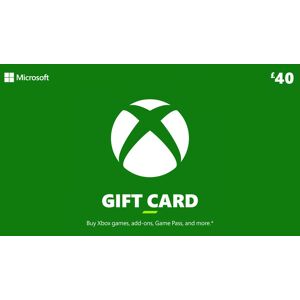 Microsoft Carte cadeau Xbox Live 40£