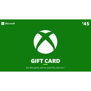 Microsoft Carte cadeau Xbox Live 45£