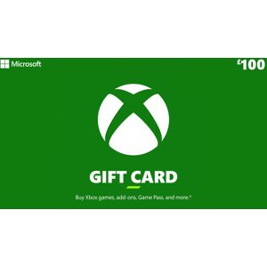 Microsoft Carte cadeau Xbox Live 100£ - Publicité