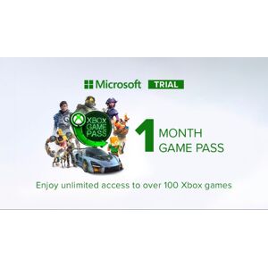 Microsoft Xbox Game Pass 1 Mois Xbox Uniquement Nouveaux Comptes