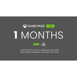 Microsoft Xbox Game Pass Core 1 mois