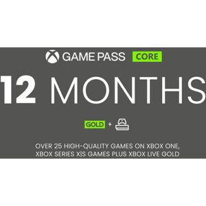 Microsoft Xbox Game Pass Core 12 Mois