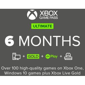 Microsoft Xbox Game Pass Ultimate 6 Mois