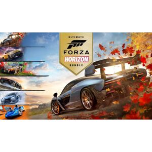 Microsoft Forza Horizon 4 and Forza Horizon 3 Ultimate Editions Bundle (PC / Xbox ONE / Xbox Series X S) - Publicité