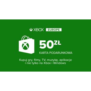 Microsoft Carte cadeau Xbox Live 50ZL