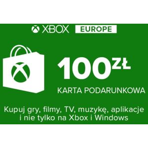 Microsoft Carte Cadeau Xbox 100ZL