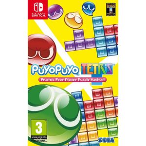 PRODUITS RECYCLES Puyo Puyo Tetris SWITCH - Publicité
