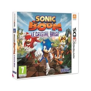 Logitheque Sonic Boom Le Cristal Brisé 3DS - Publicité