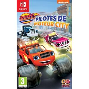 Bandai Namco Blaze et les Monster Machines: Pilotes de Moteur City Nintendo Switch - Publicité