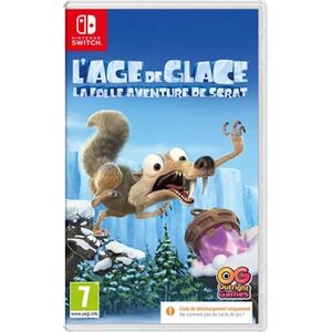 Bandai Namco L'Âge de Glace: La Folle Aventure de Scrat Code in a Box Nintendo Switch - Publicité