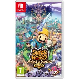 Nintendo Snack World Mordus de Donjons Edition Gold Switch - Publicité