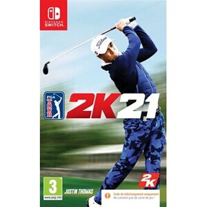 2k PGA Tour21 Code in a box Nintendo Switch - Publicité