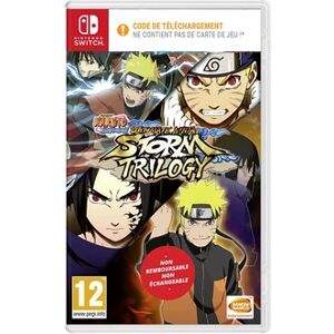 Bandai Namco Code de téléchargement Naruto Shippuden Ultimate Ninja Storm Trilogy Nintendo Switch - Publicité