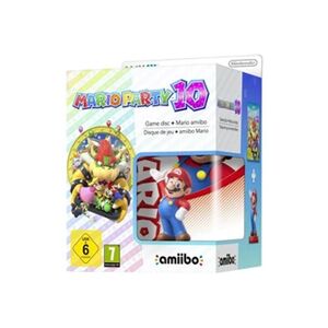 Nintendo Mario Party 10 Wii U + Figurine Mario Amiibo - Publicité