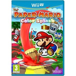 Nintendo Paper Mario Color Splash Wii U - Publicité