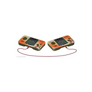 My Arcade Console rétrogaming Pocket Player Contra Orange et Vert - Publicité