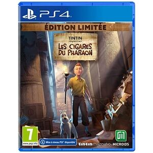 Microids Tintin Reporter Les Cigares du Pharaon Edition Limitée PS4 - Publicité