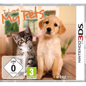 BigBen I Love My Pets [Software Pyramide] - [Nintendo 3ds] - Publicité