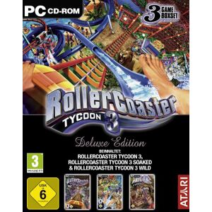 Atari Roller Coaster Tycoon 3 - Deluxe Edition [Software Pyramide] - Publicité