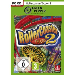 Atari Roller Coaster Tycoon 2 [Green Pepper] - Publicité