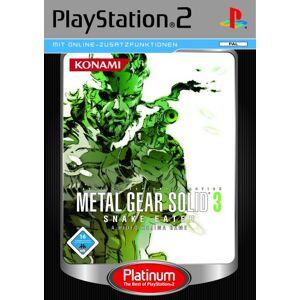 Konami Metal Gear Solid 3: Snake Eater [Platinum] - Publicité