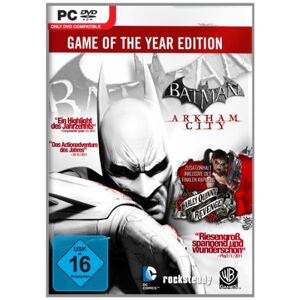Warner Bros. Batman: Arkham City - Game Of The Year Edition - [Pc] - Publicité